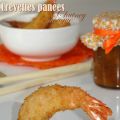 Crevettes panées amandes-coco et chutney à la[...]