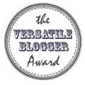 The versatile blogger award - Liebster award