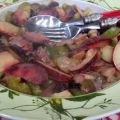 Salade de Reines-claude et fruits du verger