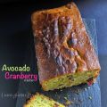 Gluten free Avocado Cranberry Cake { and a[...]