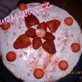 Gâteau aux fraises et tagada