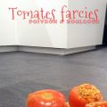 Tomates farcies poivron & boulgour