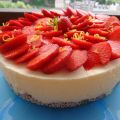 Le cheesecake aux fraises de la Petite Mu ([...]