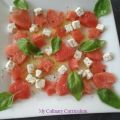 Salade Feta Pastèque (Watermelon and feta salad)