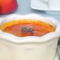 Crème brûlée au miel, abricots caramélisés et[...]