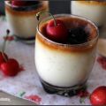 Panna cotta à l'ancienne aux cerises amarena ,[...]