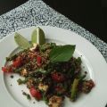Salade de quinoa, de lentilles, d'asperges et[...]