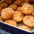 Muffin au Jambon avec un coeur de Kiri