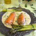 Asperges et queues de langoustes au whisky -[...]