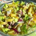 Salade parmentière aux harengs et aux céleris