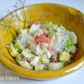 Salade légère au poisson, fruits et shirataki[...]