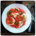 Salade fraiche, tomates coeur de boeuf ,[...]