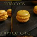 Mango Curd & Macarons