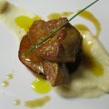 Foie gras poêlé, mousseline de panais