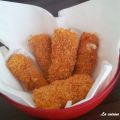 Bâtonnets de mozzarella frits