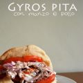 Gyros Pita con manzo e pollo