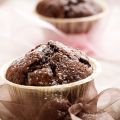 Muffins au Nutella® et chocolat noir