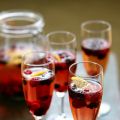 Cocktail champagne fruits rouges