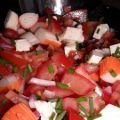 Salade surimi-mozarella, Recette Ptitchef