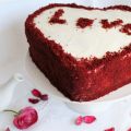 Romantic Red Velvet Cake (sans gluten)