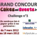 Concours Cakesandsweets Challenge n