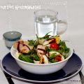 Salade Gauloise de Roquette et Poulet minute