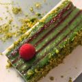 Cake pistache/framboise de Jerome Chaucesse