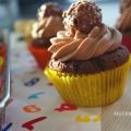 Cupcakes Nutella et Ferrero Rocher #gourmand