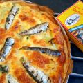 Tarte aux sardines à l'huile, chou-fleur, à la[...]