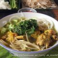 Soupe de curry vietnamien au poulet jaune