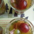 Verrines de jambon aux 2 raisins en gelée de[...]