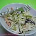 Salade de chou crémeuse, Recette Ptitchef