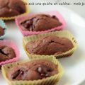 Mini cakes choco-poire