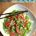 Salade thaï au chou chinois et pomélo
