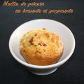 Muffins de polenta au bresaola et gorgonzola