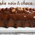 Cake noix & chocolat