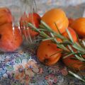 Confiture d'abricots au romarin du jardin