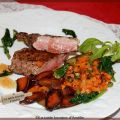 Filet d'agneau risotto de potimarron et légumes[...]