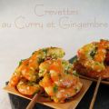 Crevettes au Curry & Gingembre