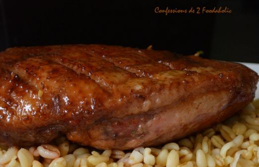 Recette: Magret de canard sauce soja et miel