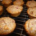 Muffins framboises et rhubarbe