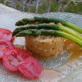 Salade de lentilles corail, asperges vertes,[...]