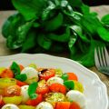 Salade de Tomates et Mozzarella di Bufala[...]