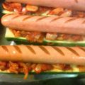 Courgettes Hot Dog