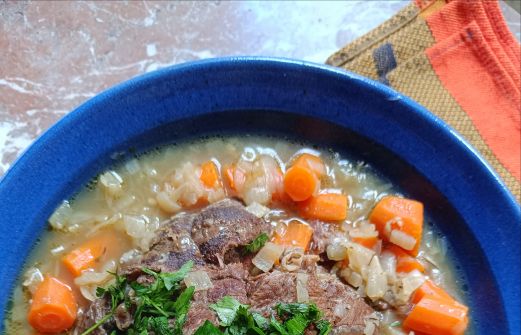 Recette: Joue de boeuf aux carottes