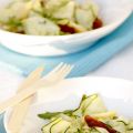 Salade de courgettes marinées