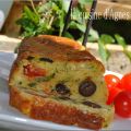 Cake courgette feta tomates olives, Recette[...]