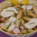 Salade de quinoa aux asperges, radis et[...]