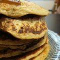 Pancakes à la farine de seigle et aux raisins[...]