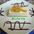 Panna cotta à l'orange, mascarpone, miel,[...]